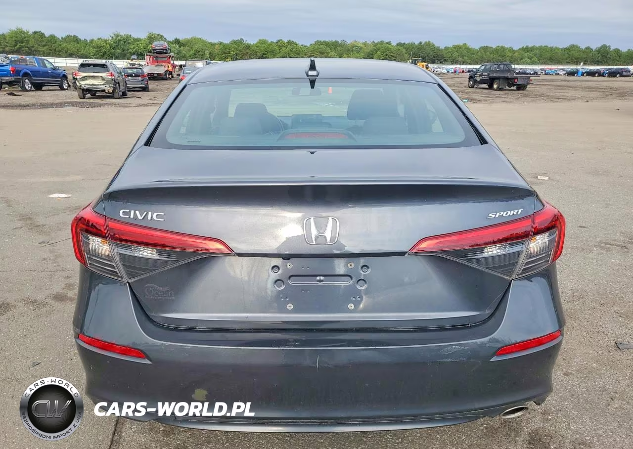 2022 Honda Civic Sport VIN:2HGFE2F58NH570312 - 6