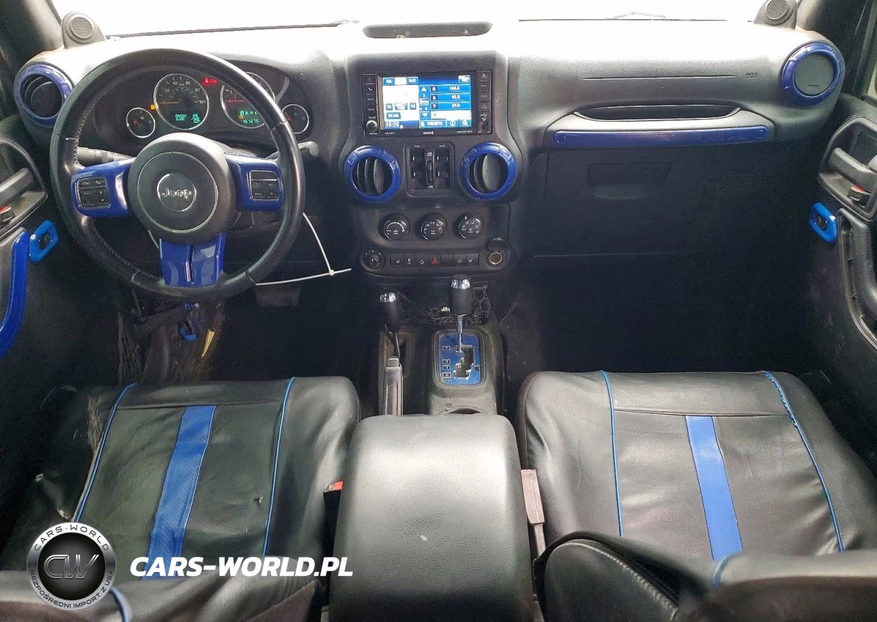 2012 Jeep Wrangler Unlimited Sahara VIN:1C4BJWEG3CL241276 - 8