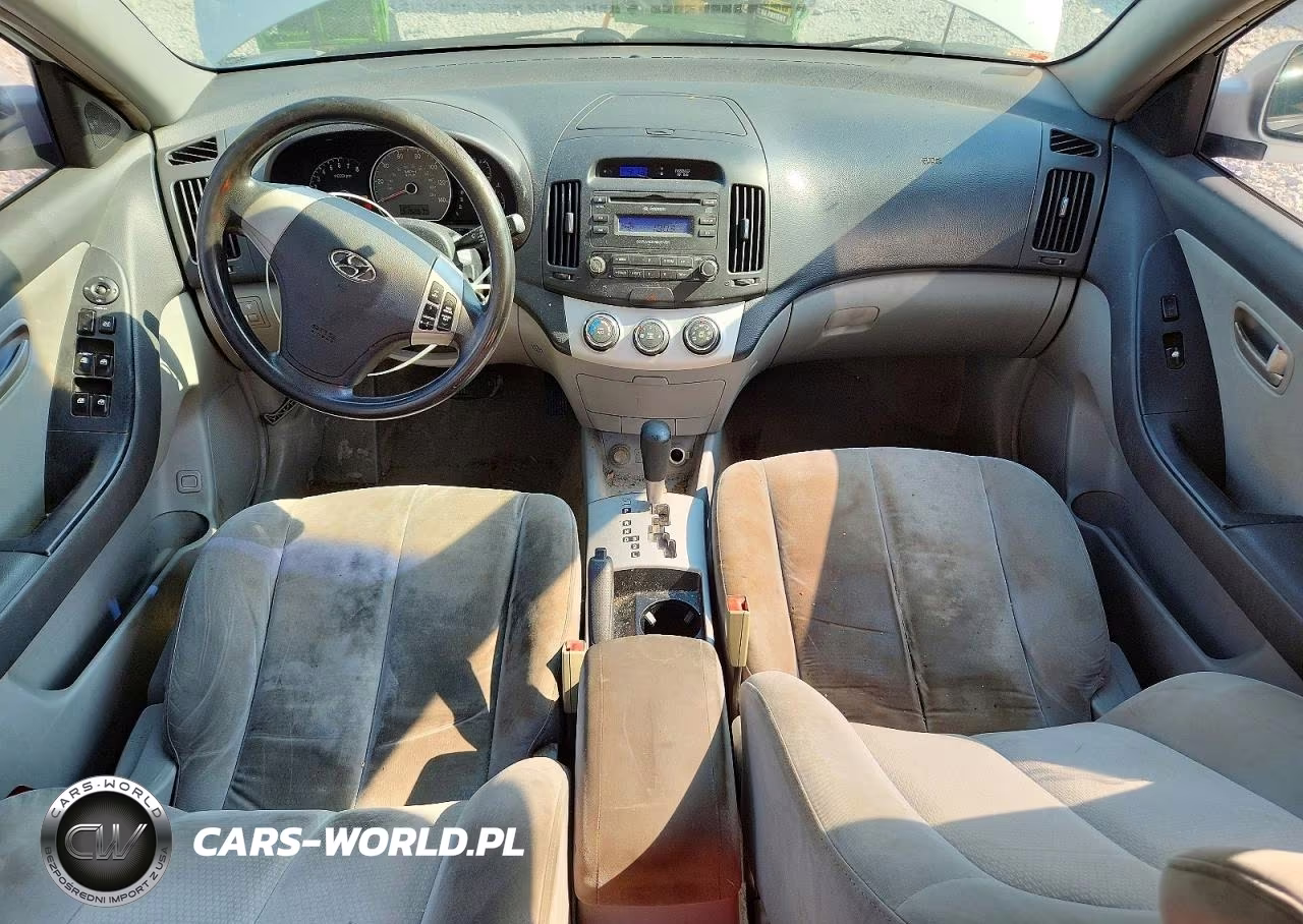 2007 Hyundai Elantra Gls VIN:KMHDU46D67U031338 - 8