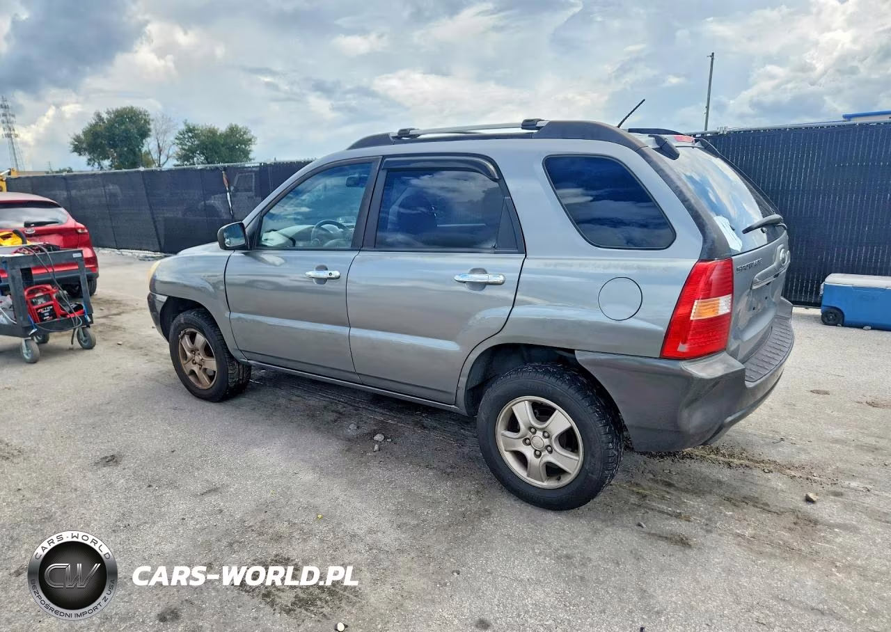 2007 Kia Sportage Lx VIN:KNDJF724177357958 - 2
