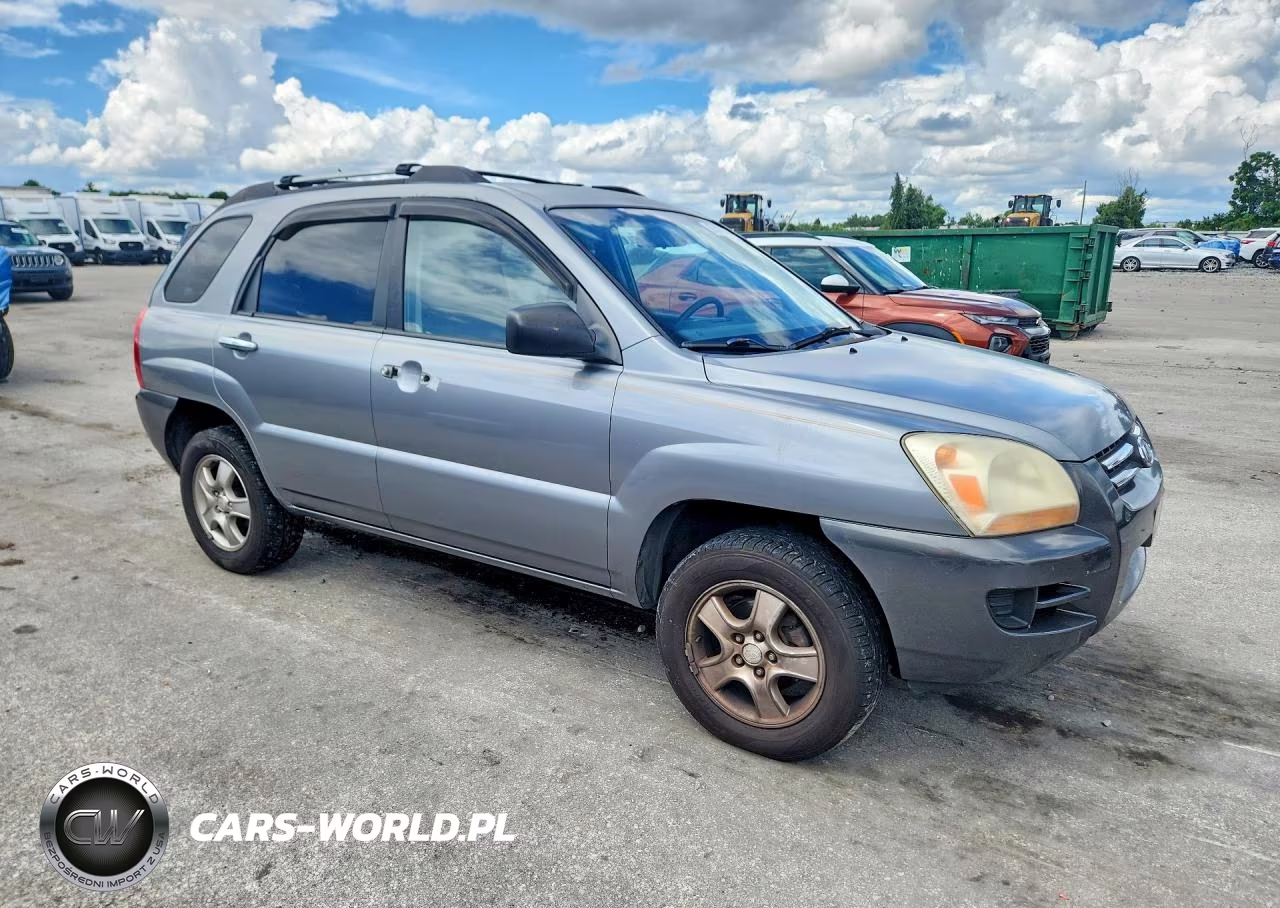 2007 Kia Sportage Lx VIN:KNDJF724177357958 - 4