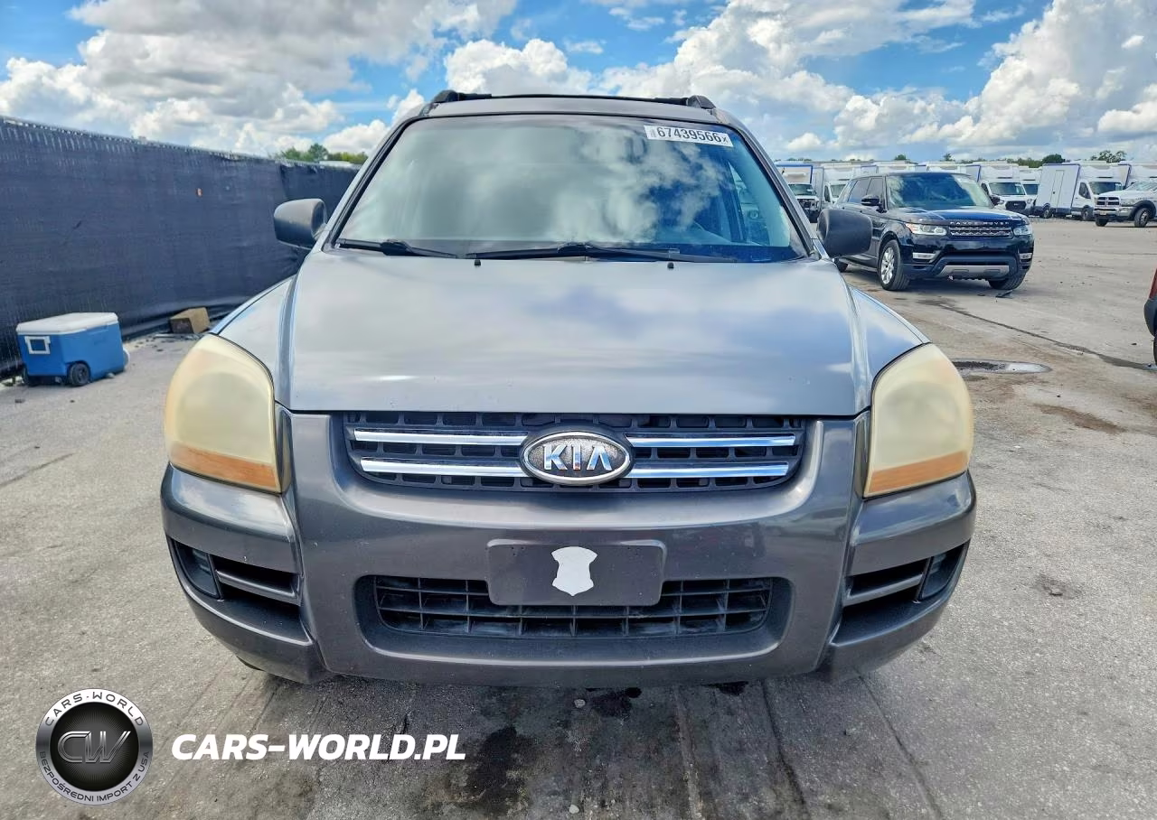 2007 Kia Sportage Lx VIN:KNDJF724177357958 - 5