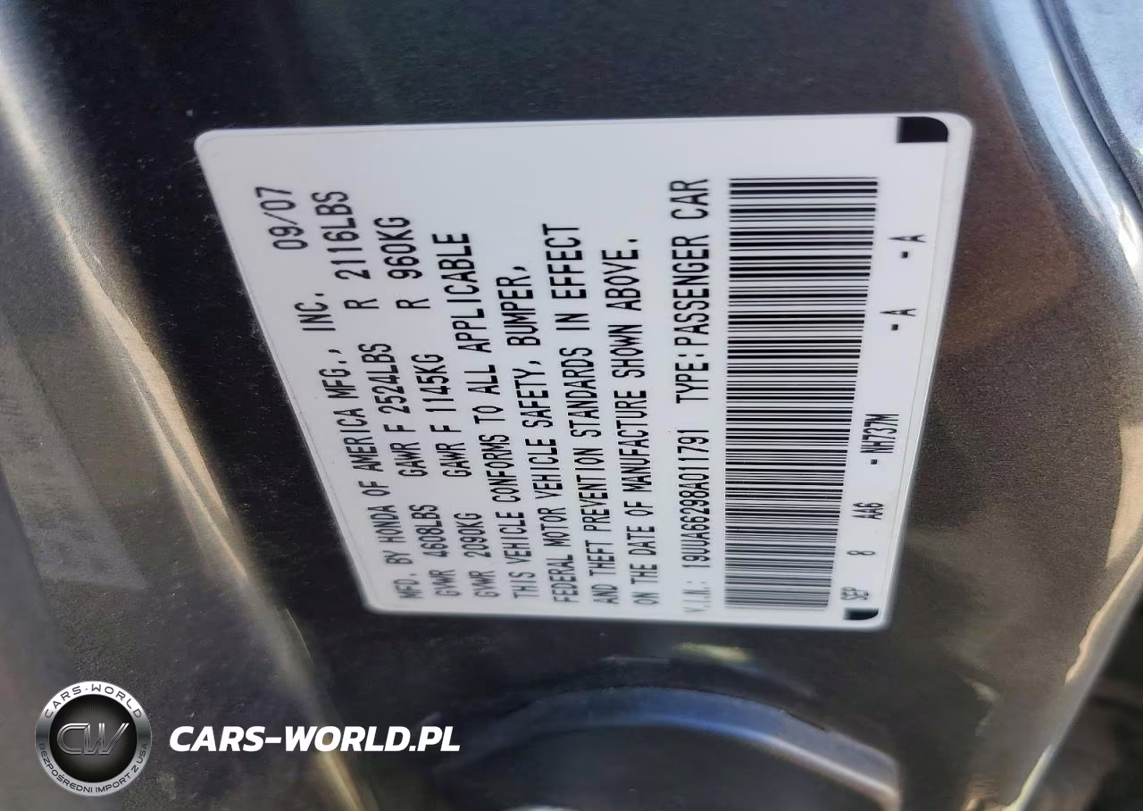 2008 Acura Tl VIN:19UUA66298A011791 - 12