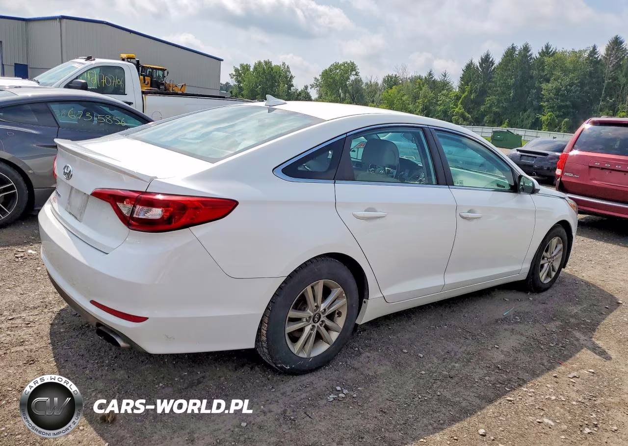 2017 Hyundai Sonata Se VIN:5NPE24AF8HH477364 - 3