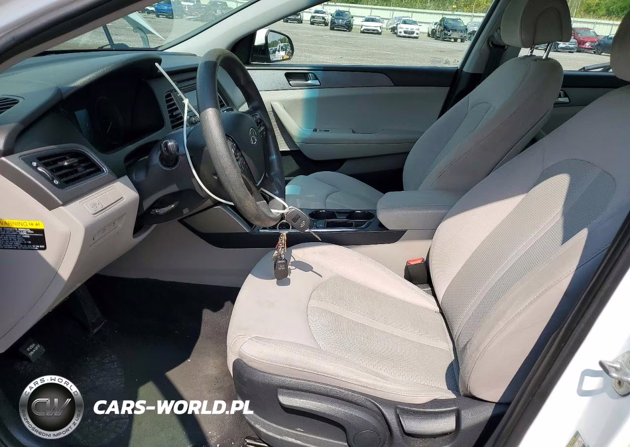 2017 Hyundai Sonata Se VIN:5NPE24AF8HH477364 - 7