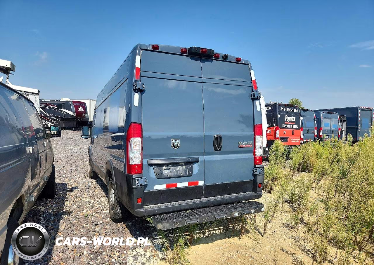 2021 Ram Promaster 3500 Delivery Van VIN:3C6MRVJG0ME550318 - 2