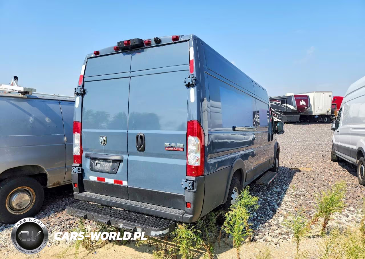 2021 Ram Promaster 3500 Delivery Van VIN:3C6MRVJG0ME550318 - 3