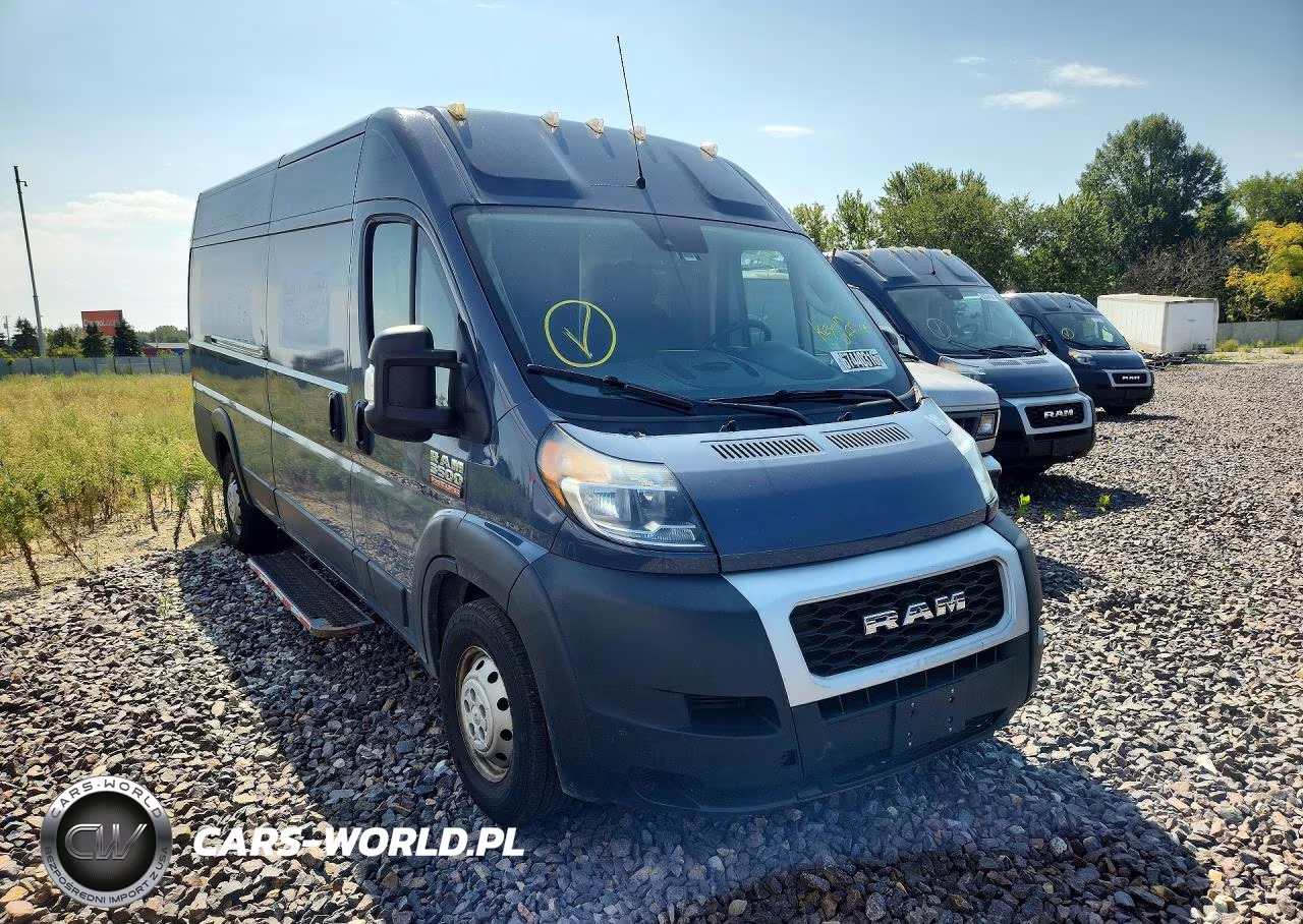 2021 Ram Promaster 3500 Delivery Van VIN:3C6MRVJG0ME550318 - 4