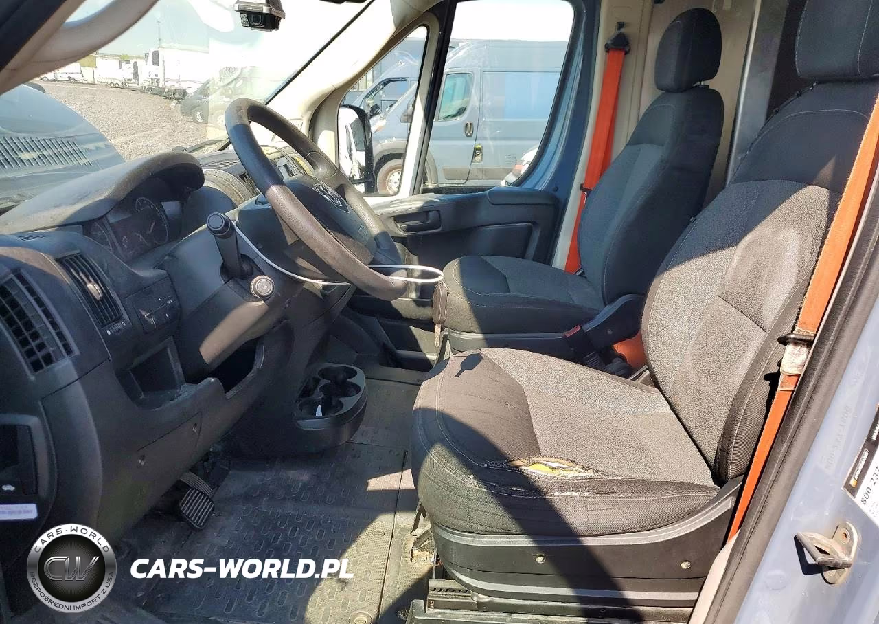 2021 Ram Promaster 3500 Delivery Van VIN:3C6MRVJG0ME550318 - 7