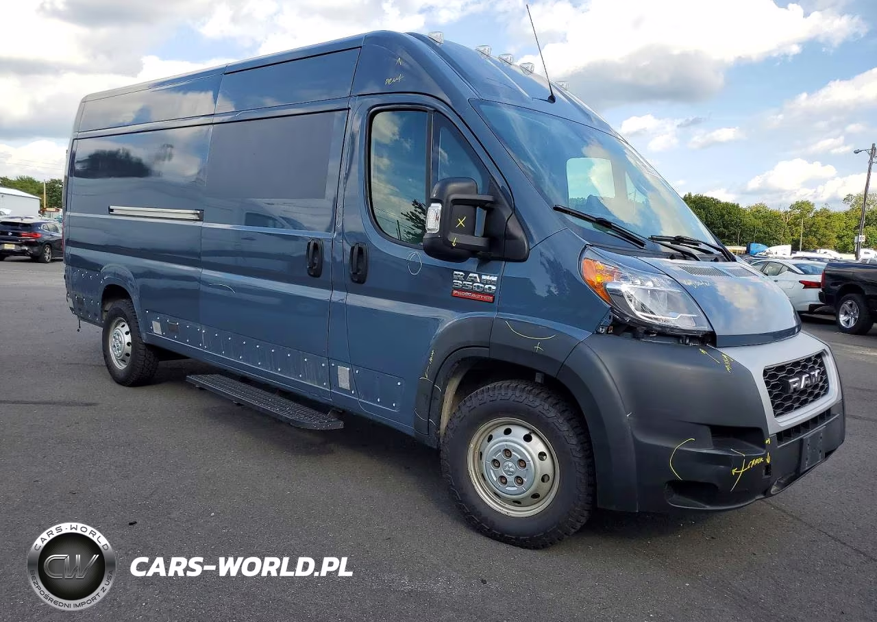 2021 Ram Promaster 3500 Delivery Van VIN:3C6MRVJG9ME541083 - 4
