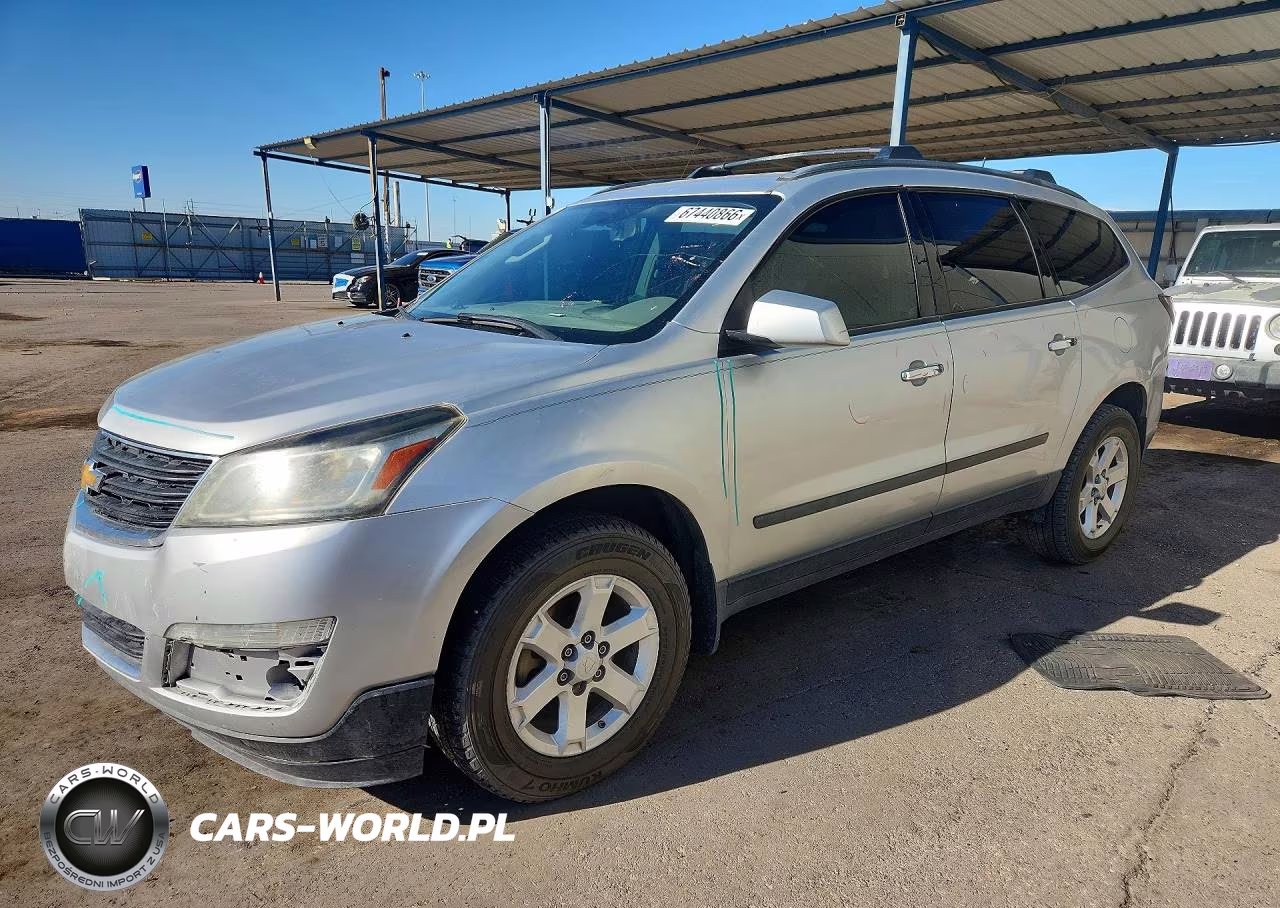 2015 Chevrolet Traverse Ls VIN:1GNKRFED1FJ221291 - 1