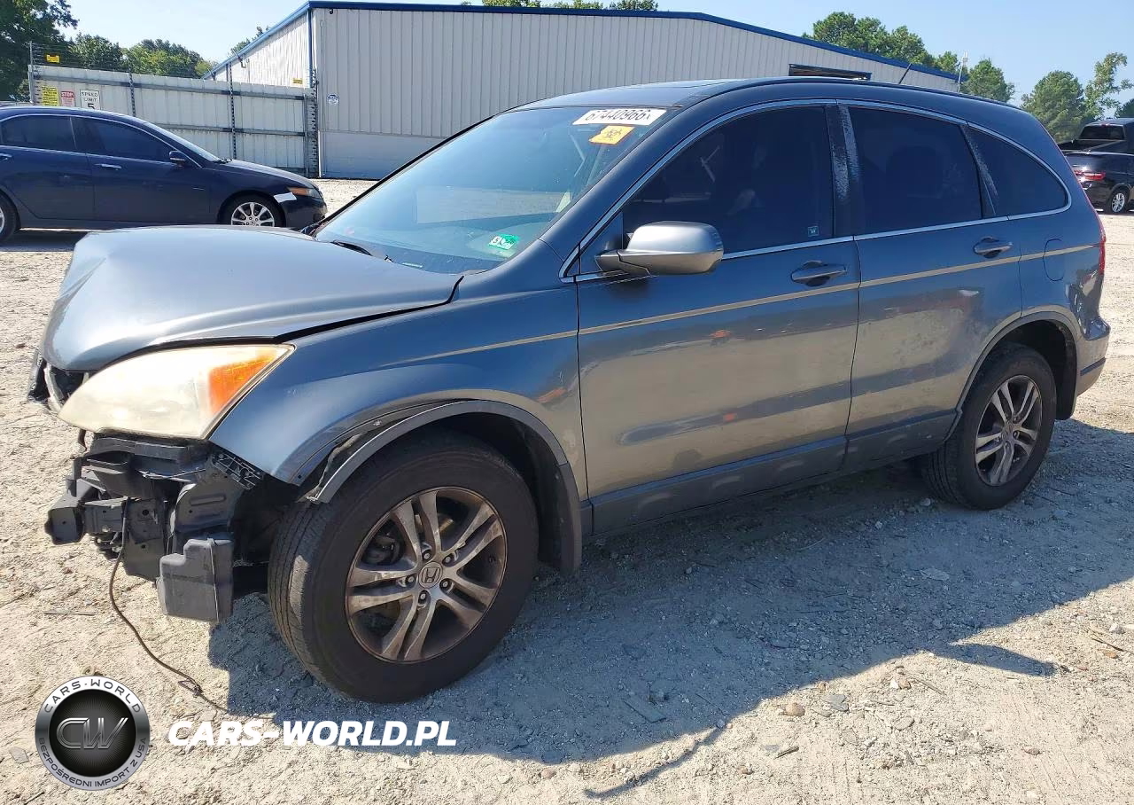 2010 Honda Cr-V Exl VIN:JHLRE3H7XAC005236 - 1