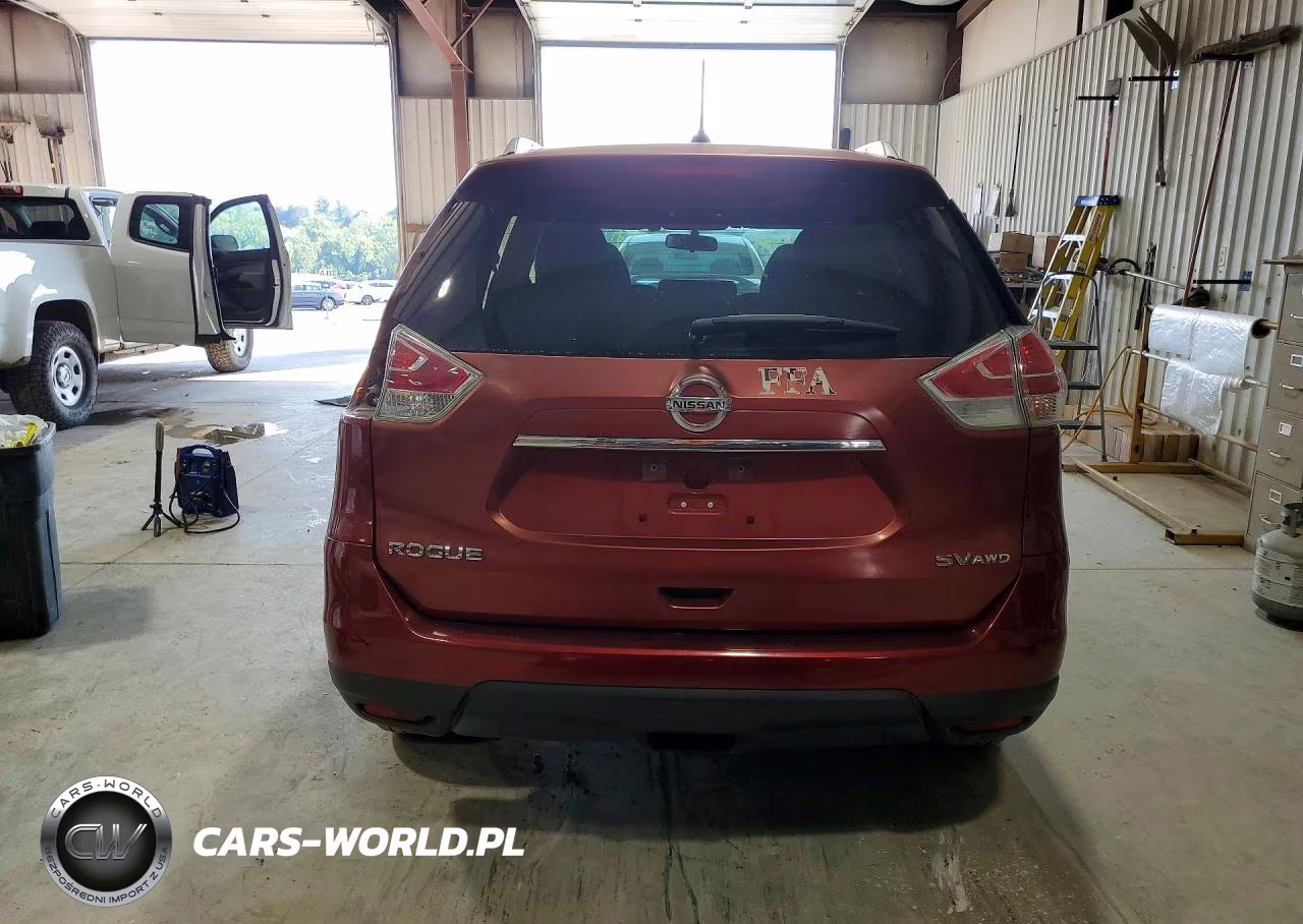 2015 Nissan Rogue Sv VIN:KNMAT2MV8FP519584 - 6