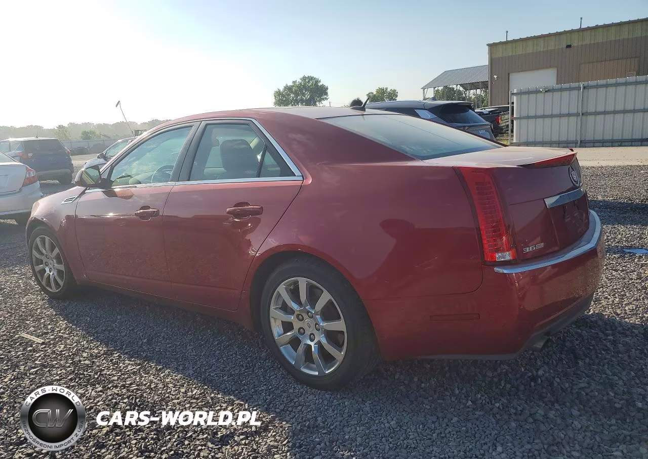 2008 Cadillac Cts Hi Feature V6 VIN:1G6DT57V180157655 - 2