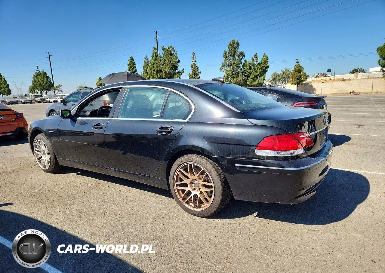 2006 BMW 750 Li VIN:WBAHN83536DT34807 - 2