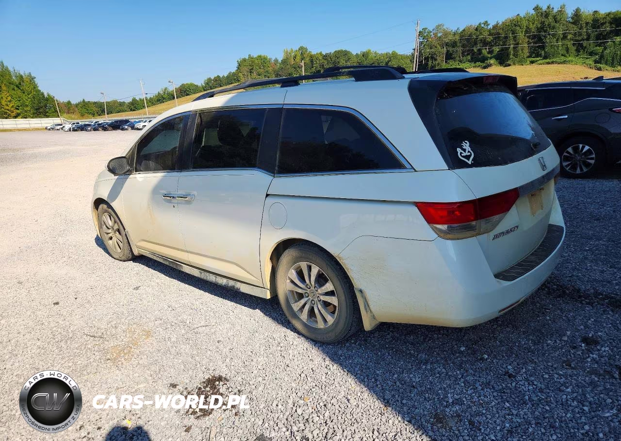 2014 Honda Odyssey Exl VIN:5FNRL5H62EB051240 - 2