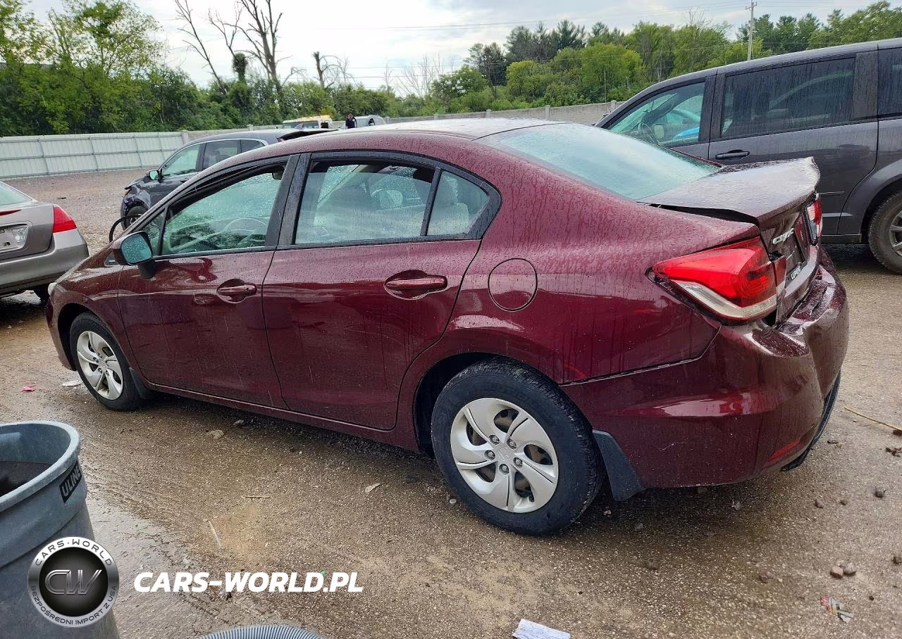 2015 Honda Civic Lx VIN:19XFB2F56FE093268 - 2