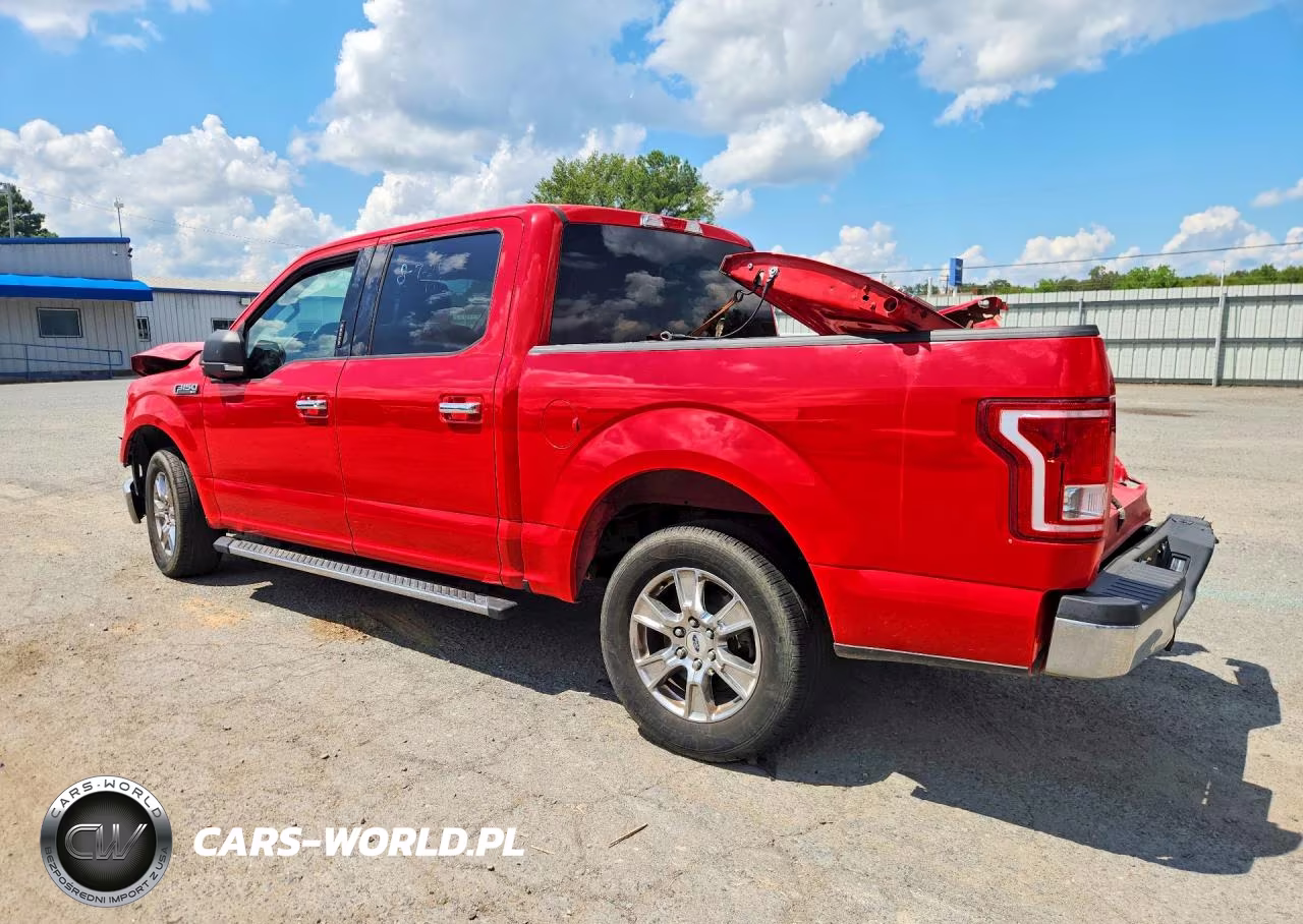 2015 Ford F150 Supercrew VIN:1FTEW1C86FKE37929 - 2