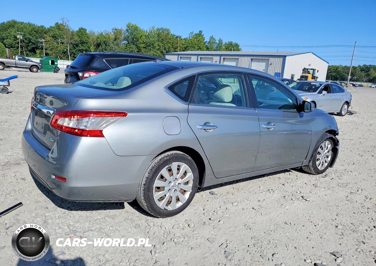 2013 Nissan Sentra S VIN:3N1AB7AP1DL652785 - 3