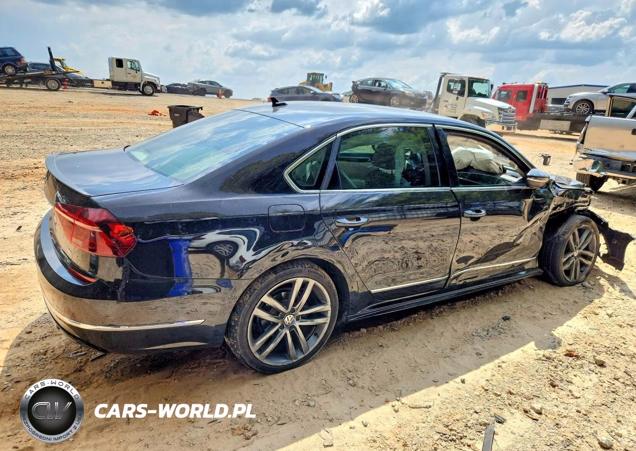 2019 Volkswagen Passat Se R-Line VIN:1VWMA7A32KC001472 - 3