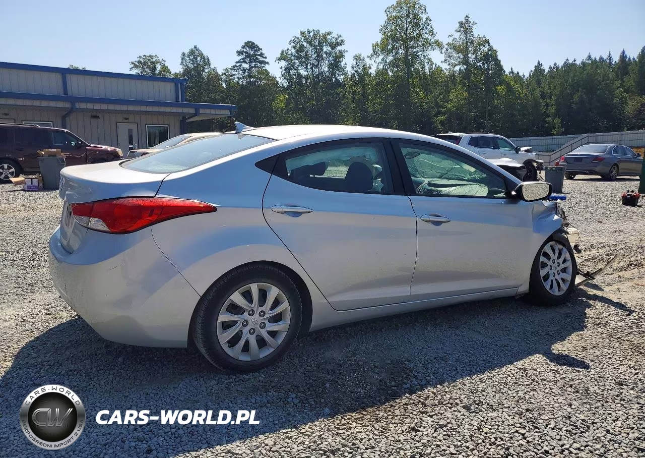 2013 Hyundai Elantra Gls VIN:5NPDH4AEXDH220265 - 3
