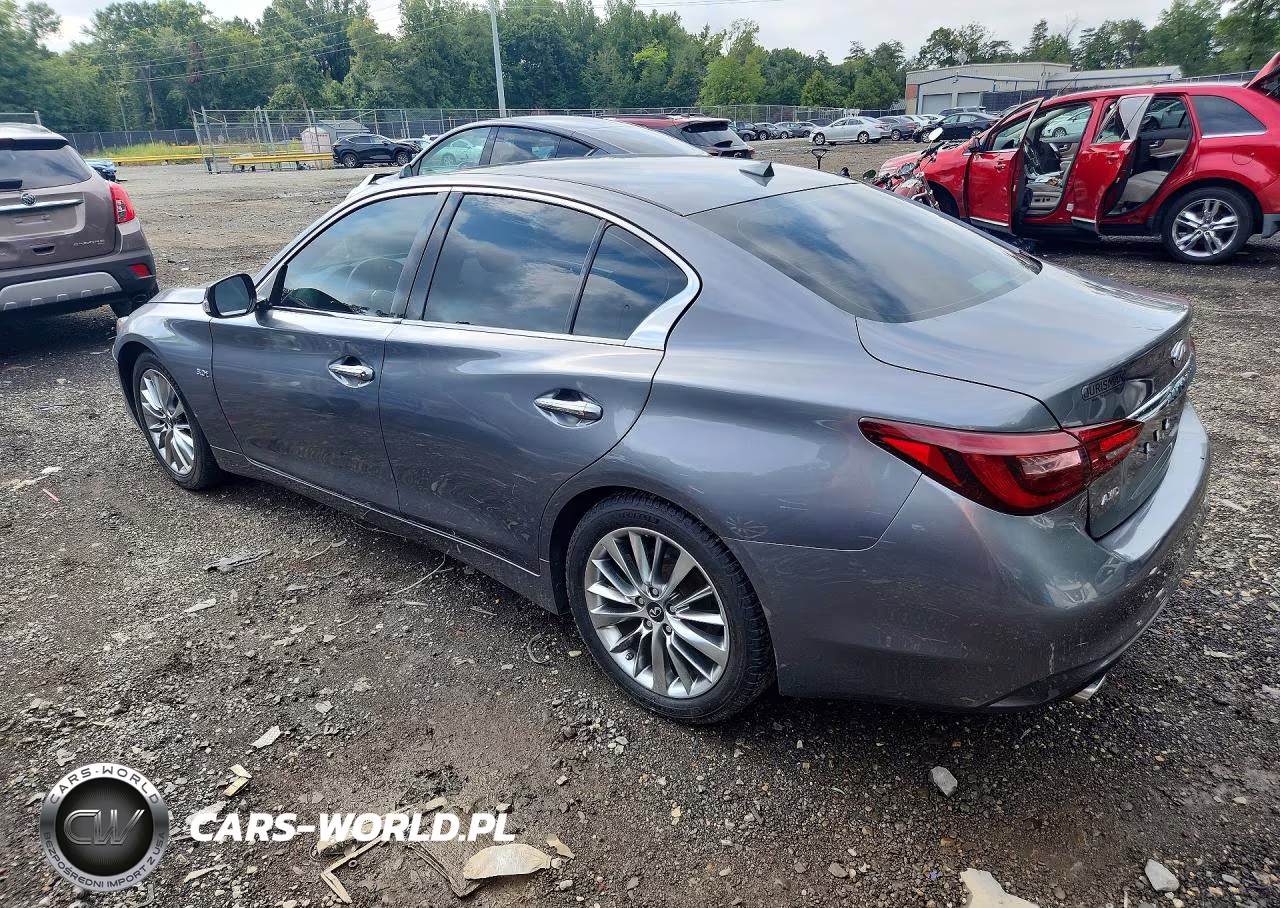 2018 Infiniti Q50 3.0T Luxe VIN:JN1EV7AP2JM361433 - 2