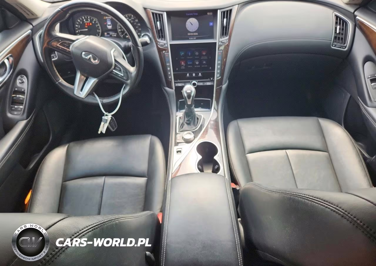 2018 Infiniti Q50 3.0T Luxe VIN:JN1EV7AP2JM361433 - 8