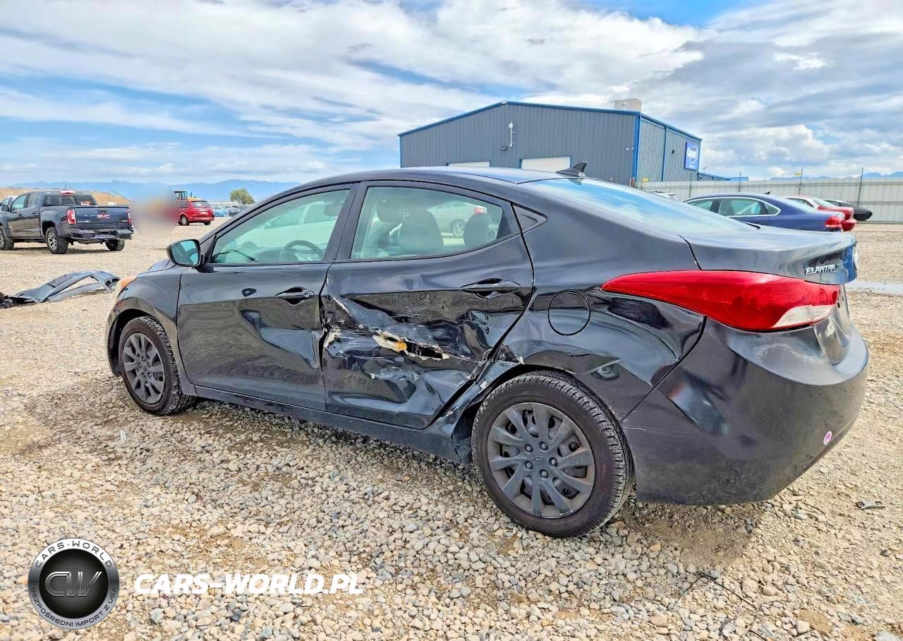 2012 Hyundai Elantra Gls VIN:5NPDH4AE7CH079315 - 2