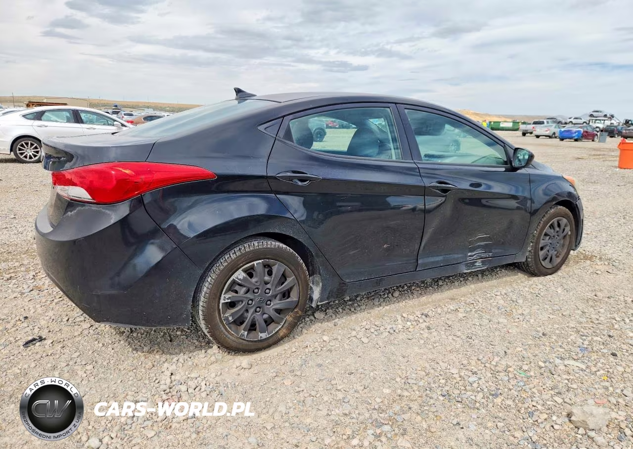 2012 Hyundai Elantra Gls VIN:5NPDH4AE7CH079315 - 3