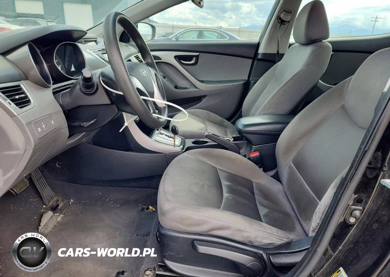 2012 Hyundai Elantra Gls VIN:5NPDH4AE7CH079315 - 7