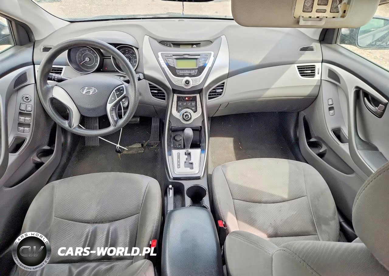 2012 Hyundai Elantra Gls VIN:5NPDH4AE7CH079315 - 8