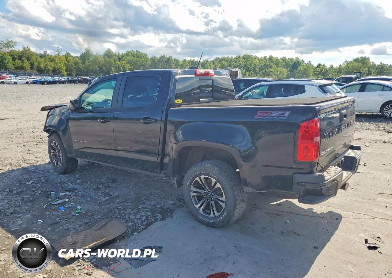 2021 Chevrolet Colorado Z71 VIN:1GCGTDEN6M1256774 - 2