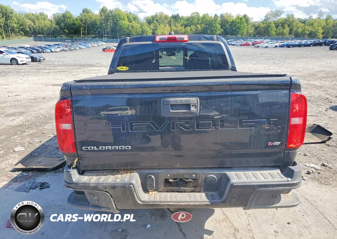 2021 Chevrolet Colorado Z71 VIN:1GCGTDEN6M1256774 - 6