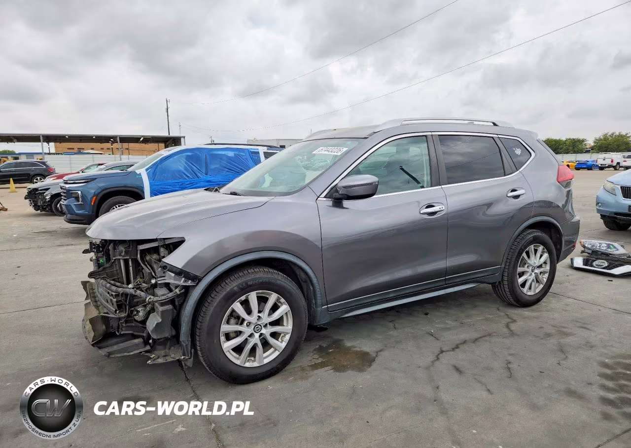 2019 Nissan Rogue Sv VIN:KNMAT2MT7KP515731 - 1