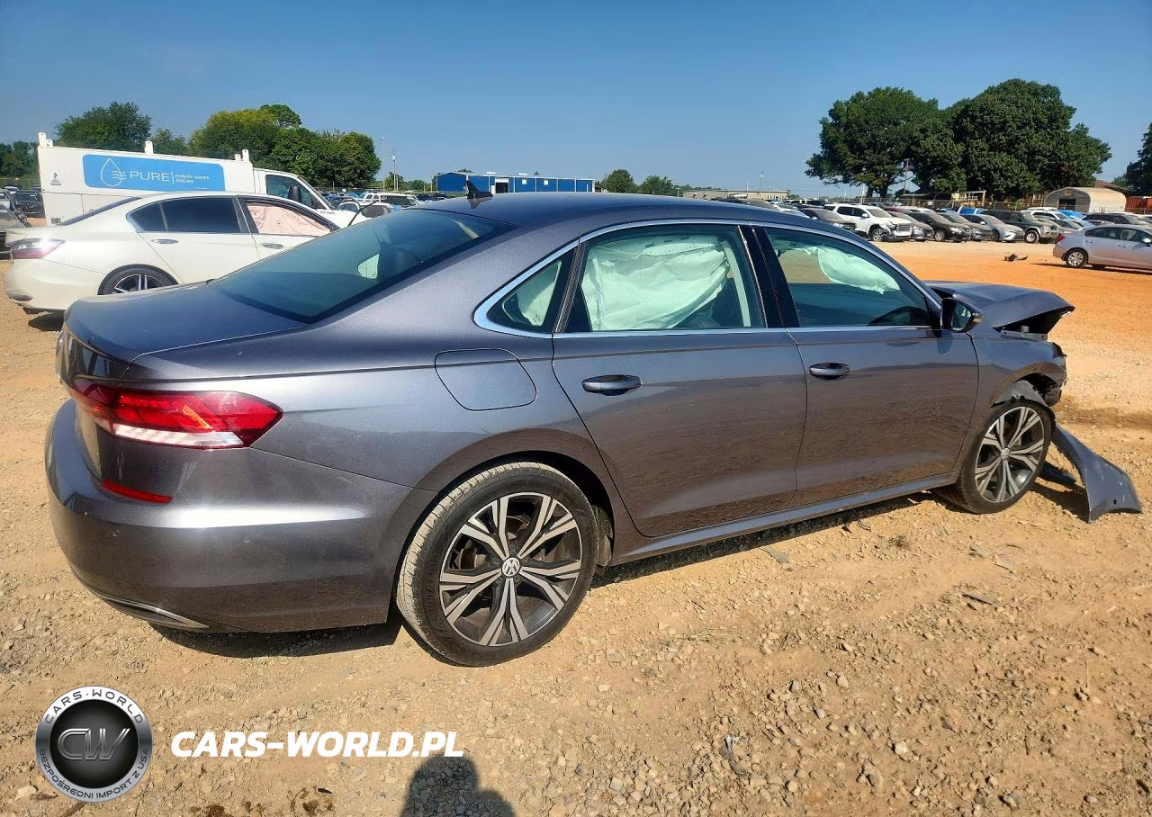 2020 Volkswagen Passat Sel VIN:1VWCA7A37LC026039 - 3