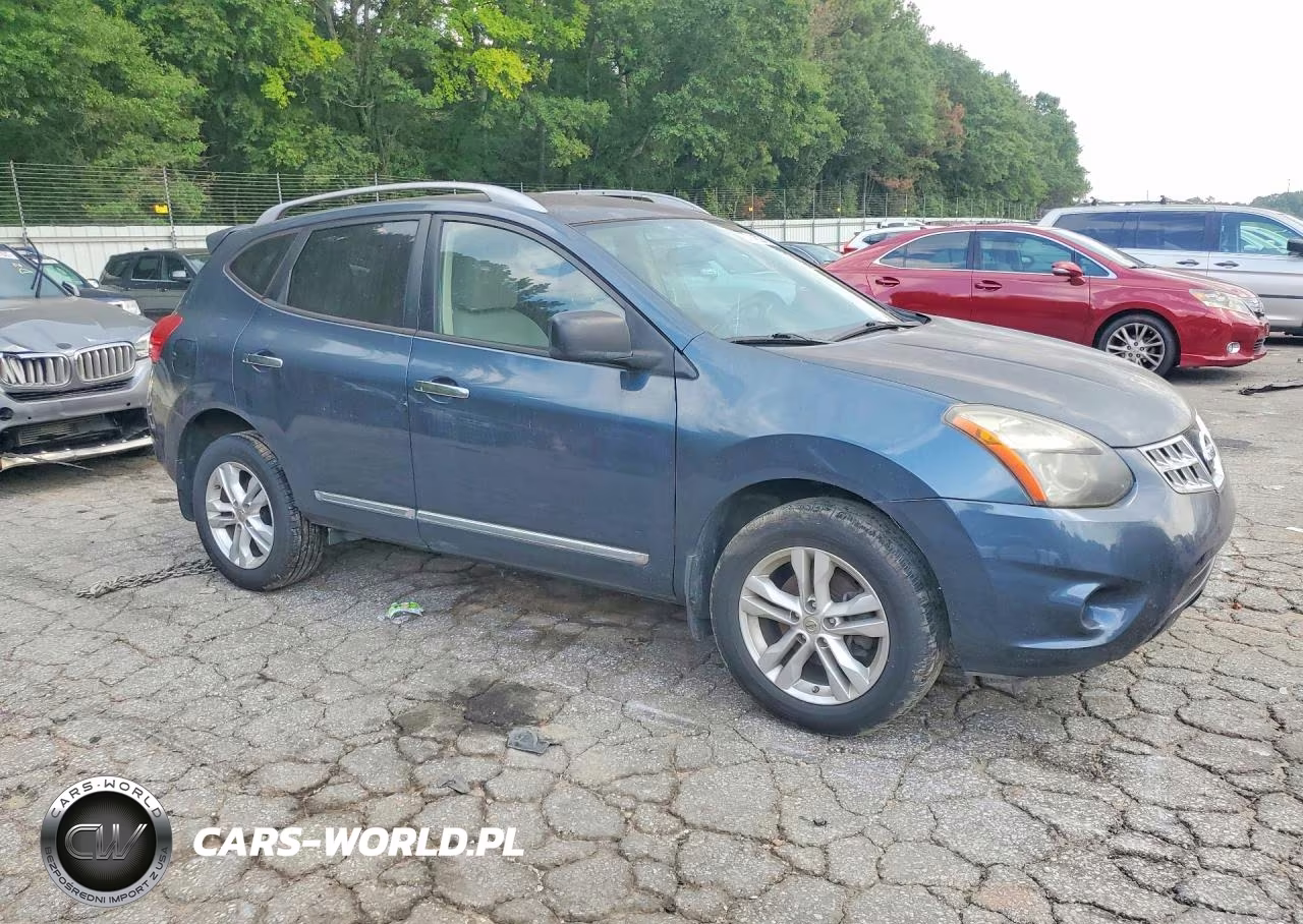 2015 Nissan Rogue Select S VIN:JN8AS5MTXFW665935 - 4