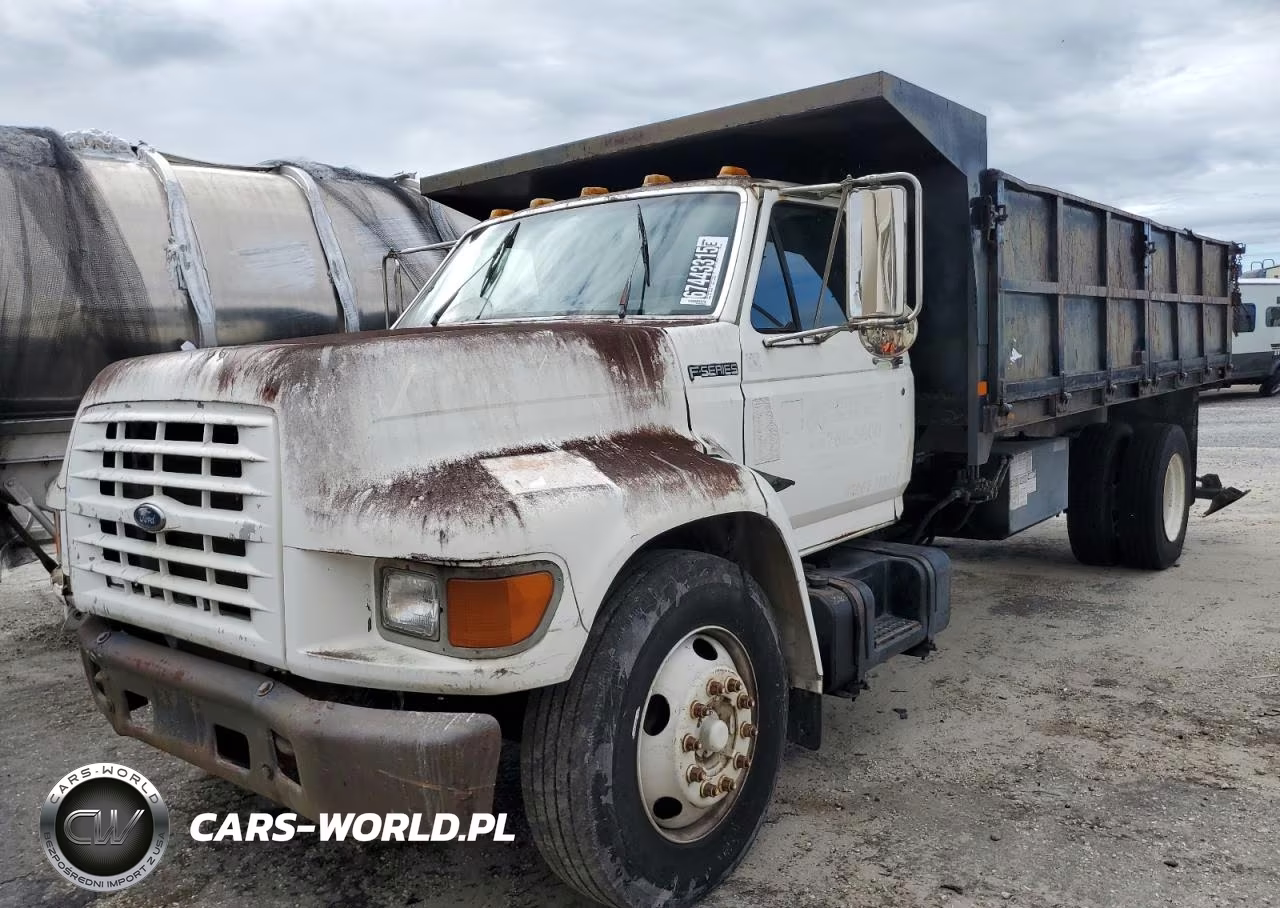 1999 Ford F800 Dump Truck VIN:3FENF80C8XMA09895 - 2