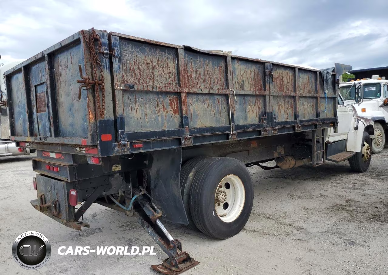 1999 Ford F800 Dump Truck VIN:3FENF80C8XMA09895 - 4