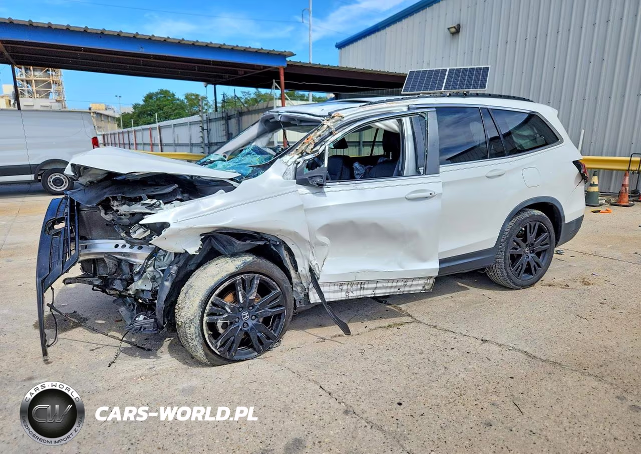 2021 Honda Pilot Se VIN:5FNYF5H24MB033823 - 1