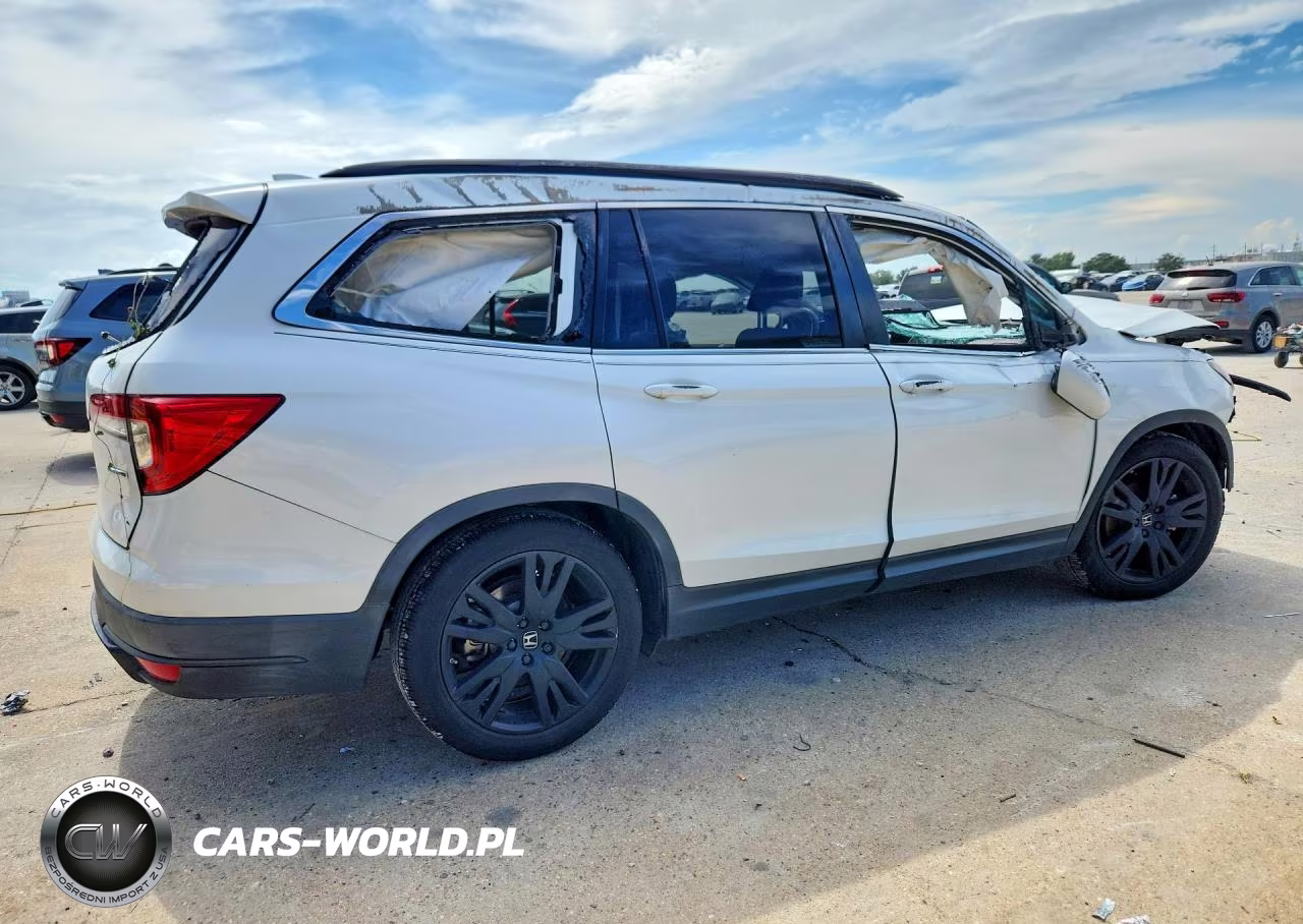 2021 Honda Pilot Se VIN:5FNYF5H24MB033823 - 3