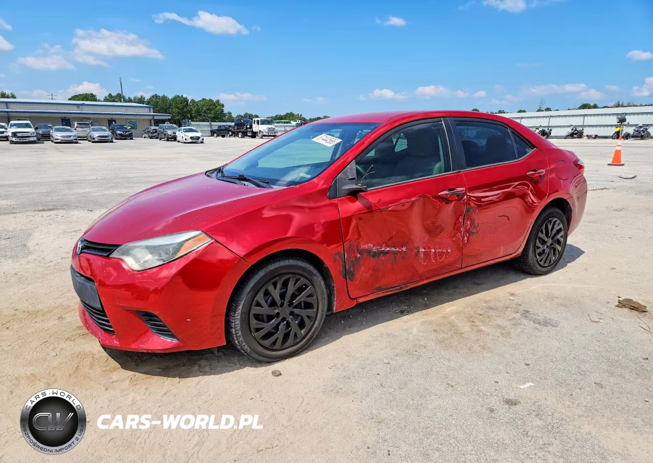2014 Toyota Corolla Le VIN:2T1BURHE5EC080426 - 1