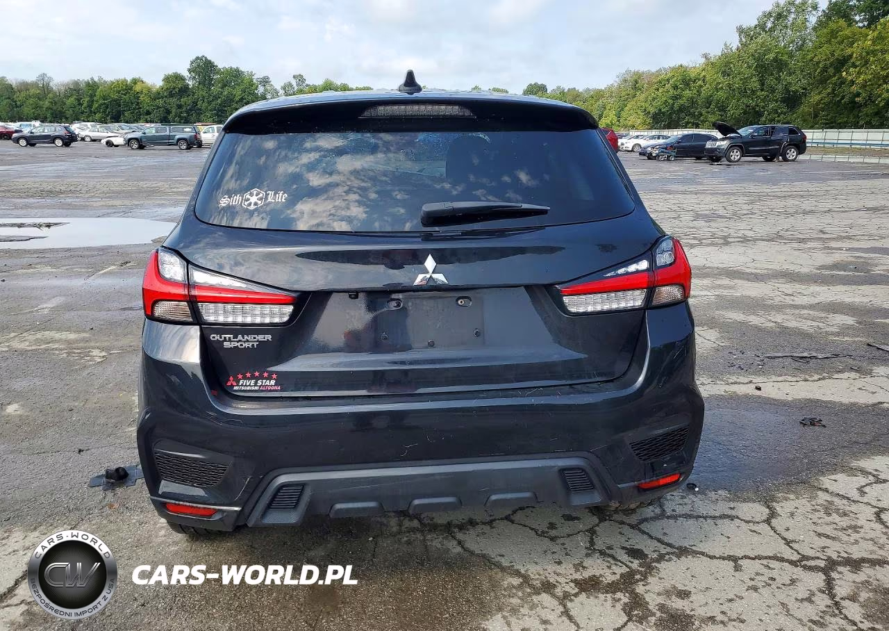 2022 Mitsubishi Outlander Sport Es VIN:JA4APUAU2NU020883 - 6