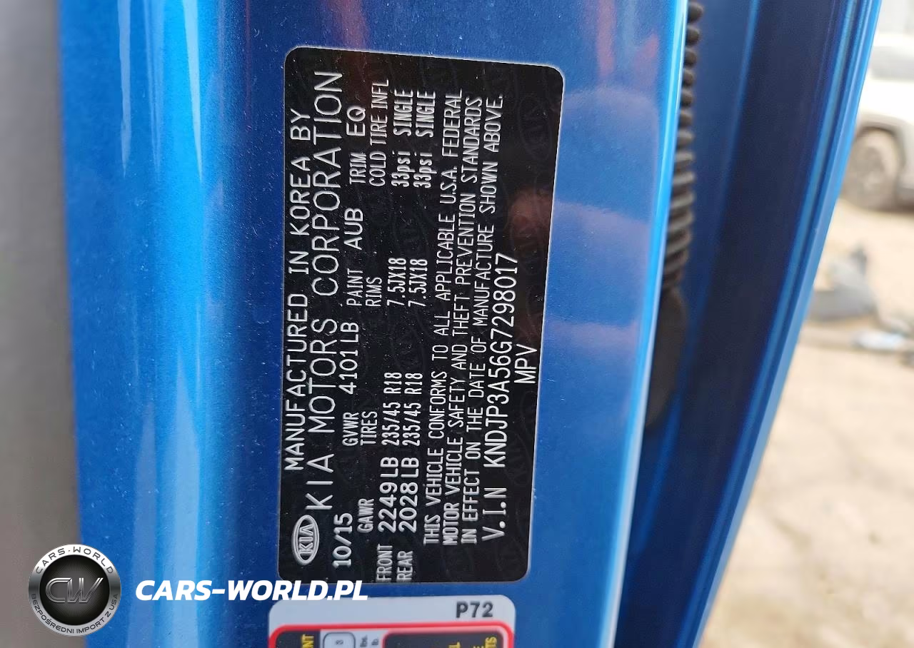 2016 Kia Soul + VIN:KNDJP3A56G7298017 - 13