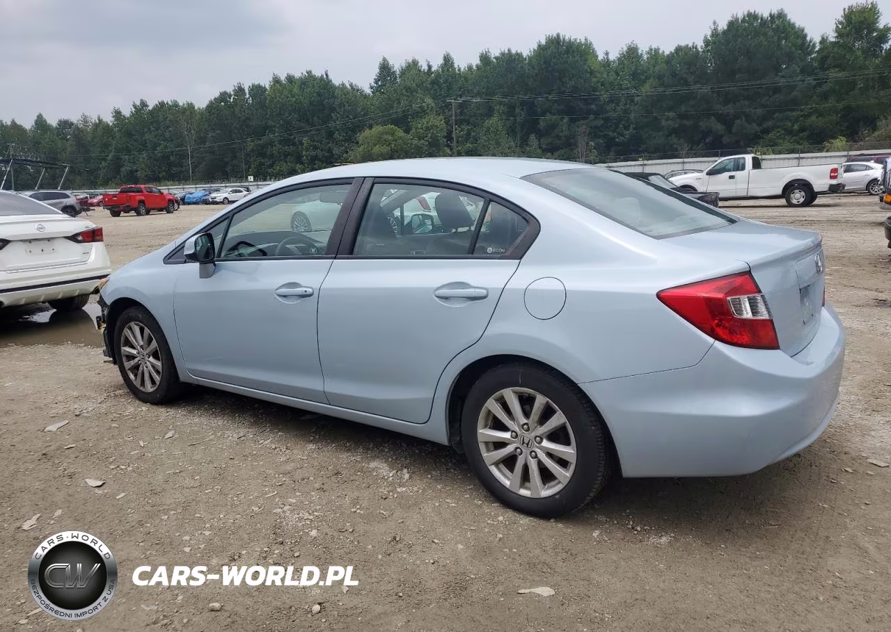 2012 Honda Civic Ex VIN:19XFB2F81CE312899 - 2