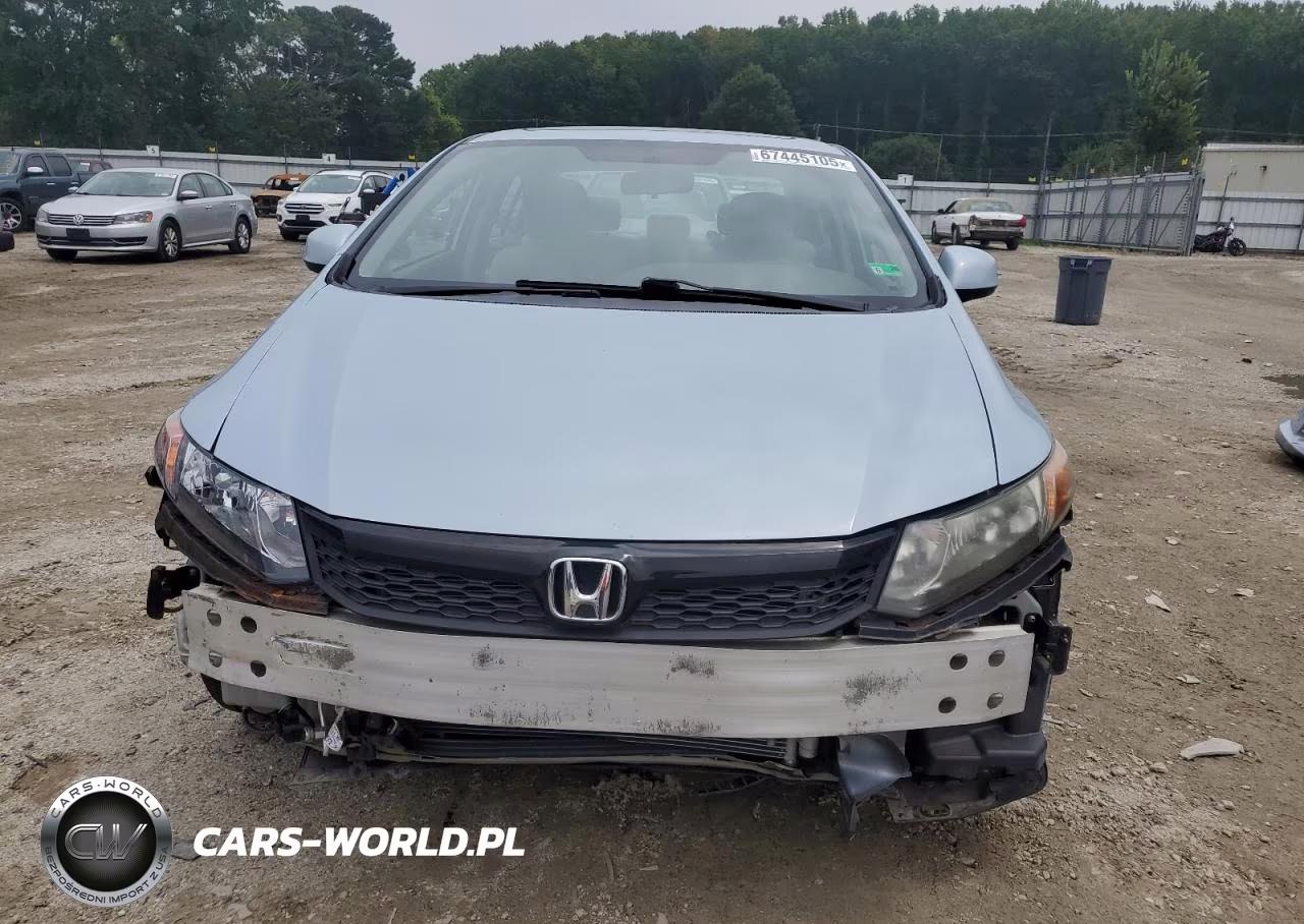 2012 Honda Civic Ex VIN:19XFB2F81CE312899 - 5