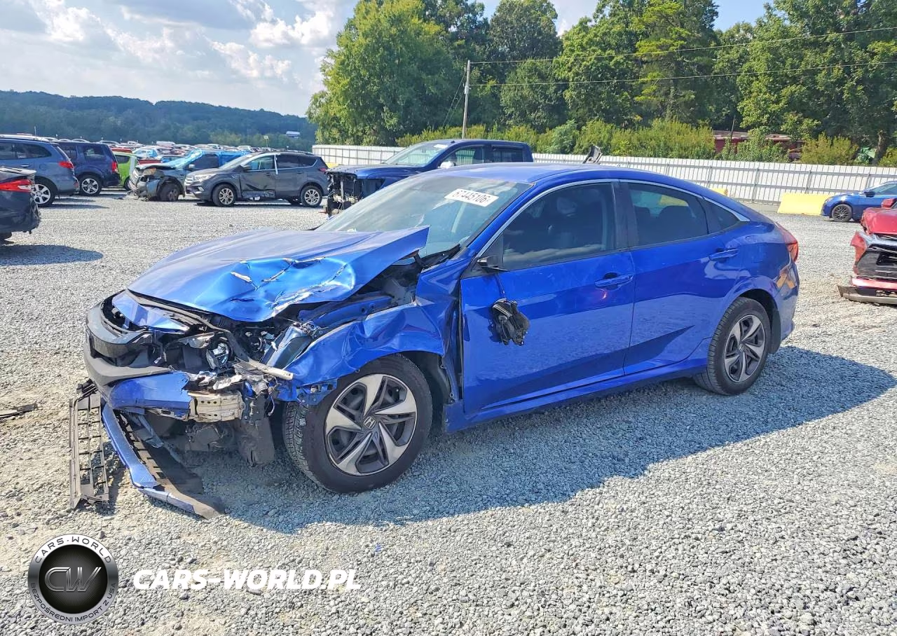 2020 Honda Civic Lx VIN:19XFC2F65LE011113 - 1