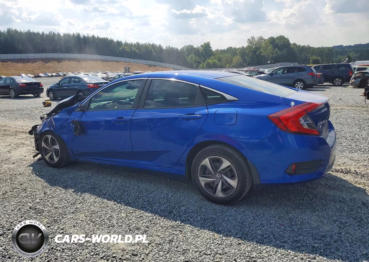 2020 Honda Civic Lx VIN:19XFC2F65LE011113 - 2