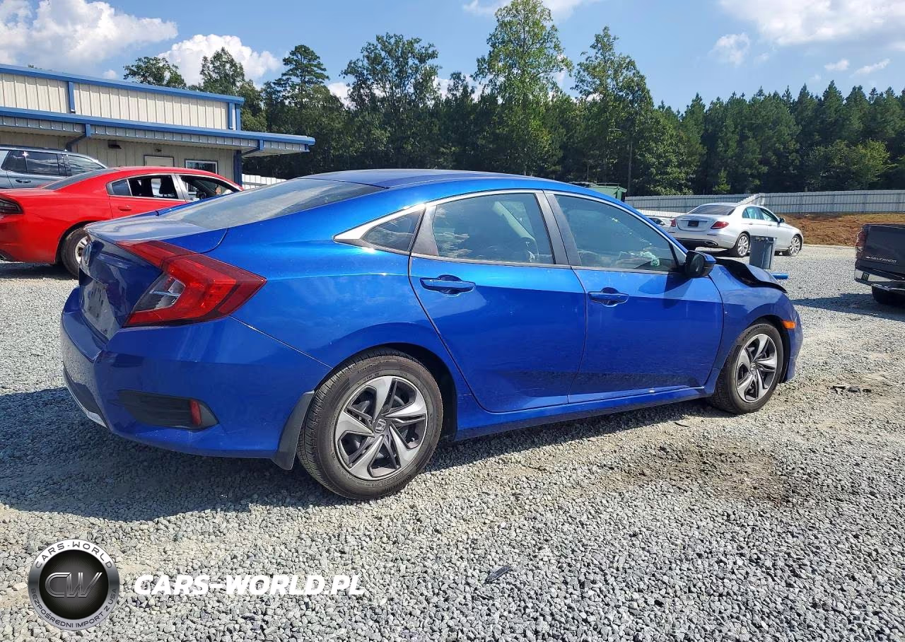 2020 Honda Civic Lx VIN:19XFC2F65LE011113 - 3