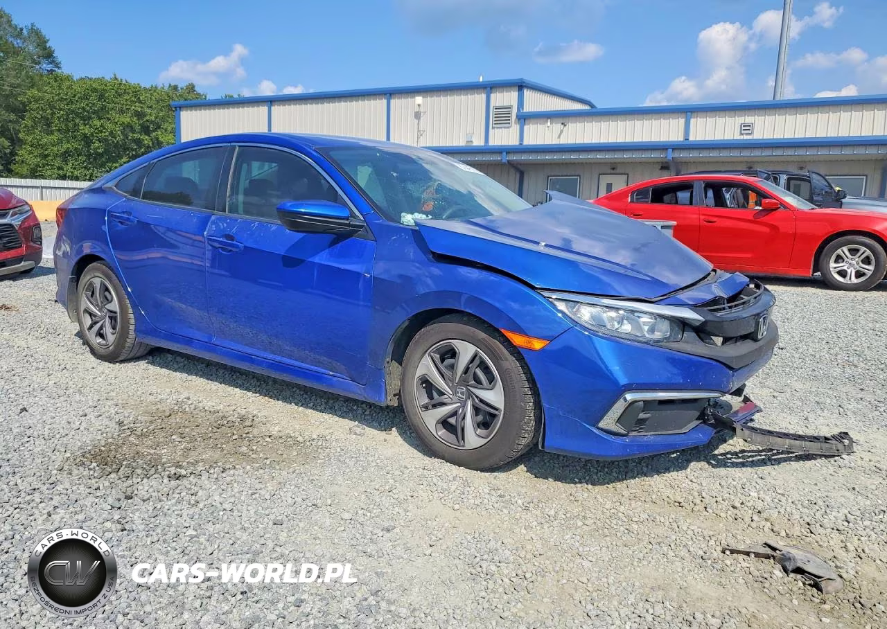 2020 Honda Civic Lx VIN:19XFC2F65LE011113 - 4
