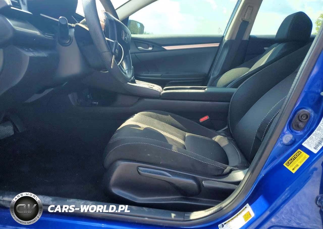 2020 Honda Civic Lx VIN:19XFC2F65LE011113 - 7
